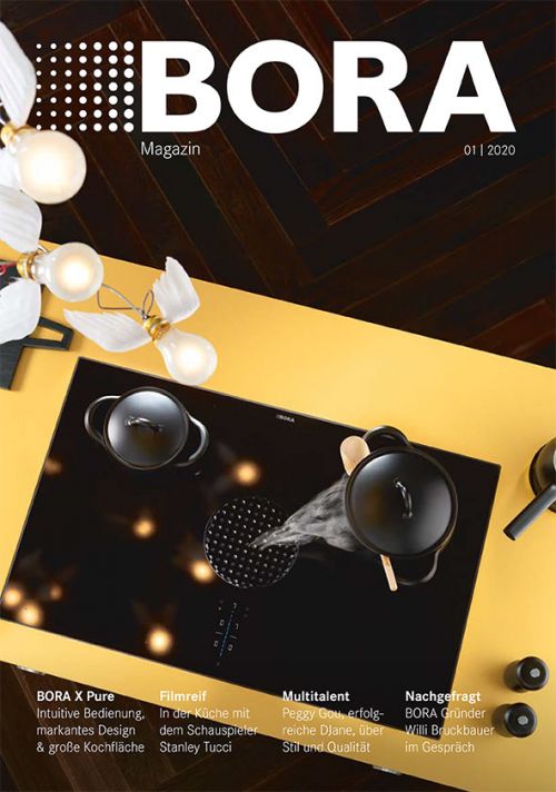 BORA Magazin 01/2020 Cover BORA Magazin 01/2020