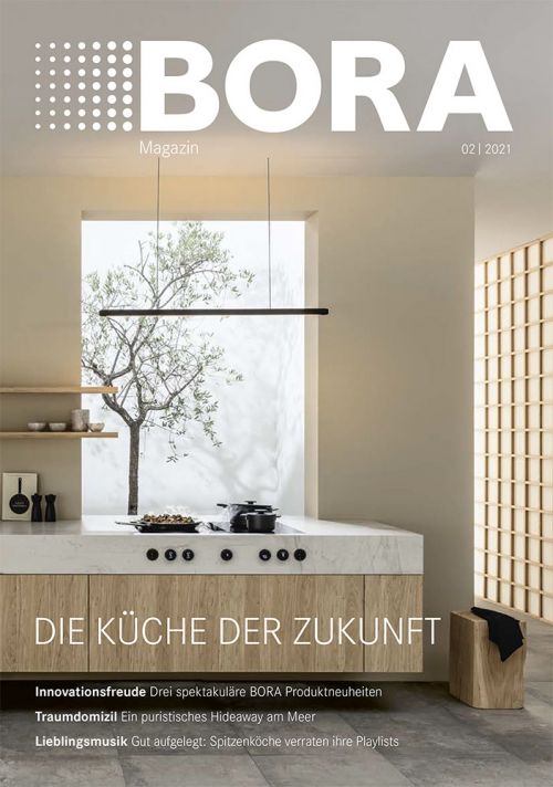 BORA Magazin 02/2021 Cover BORA Magazin 02/2021