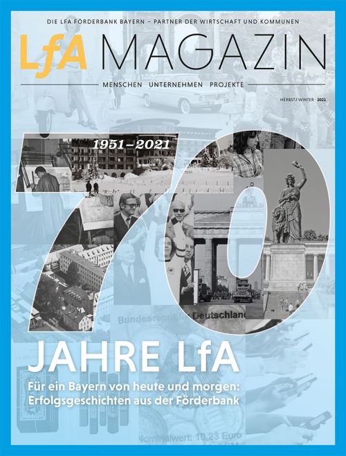 LfA Magazin 02/2021 Cover des LfA Magazin 02/2021